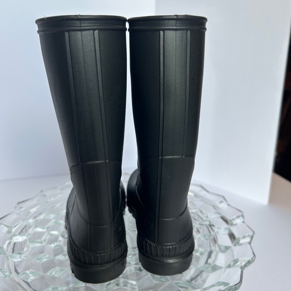 Kamik Kids Black Rain Boots Size 11 Childrens Waterproof - Picture 3 of 6
